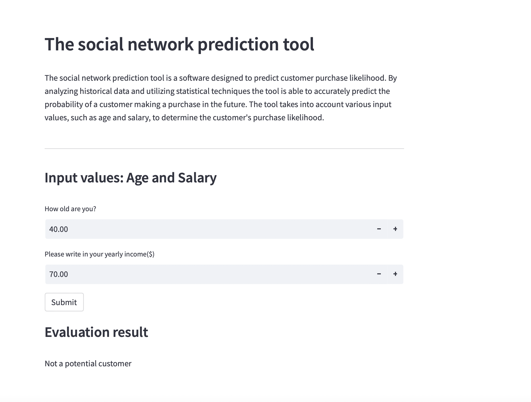 Ml Model Deployment